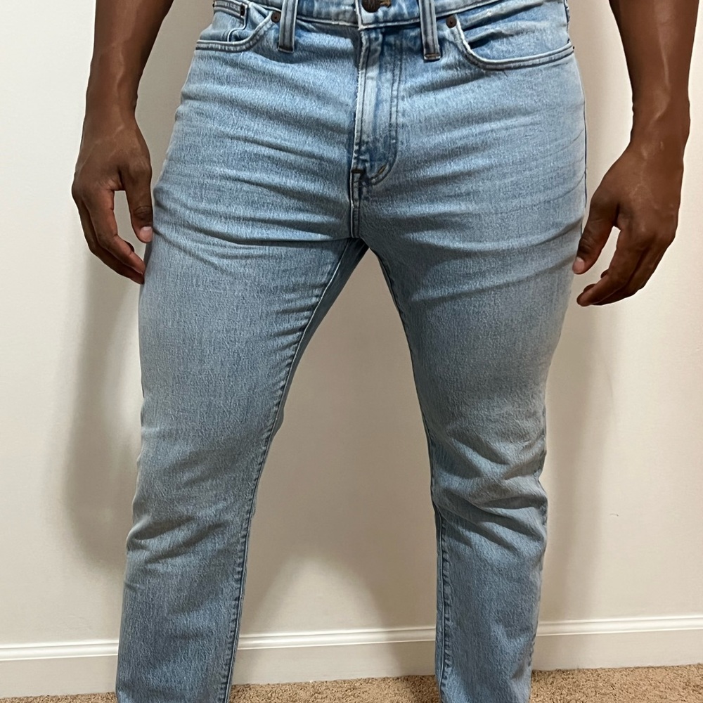 MADEWELL MENS ATHLETIC SLIM JEANS